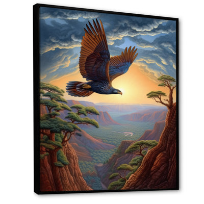 Aigle en vol II - impression