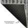 Premium Machine Washable Addington Charcoal Rug