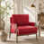 Velours rouge sélectionné
