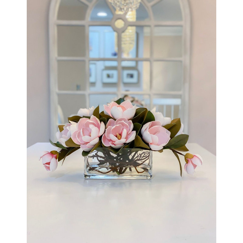 Pink Real Touch Rose & Peony Stems – Luxury Faux Floral Stems