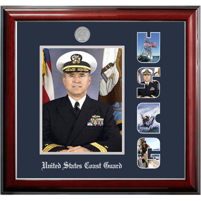 Coast Guard Portrait Classic Picture Frame