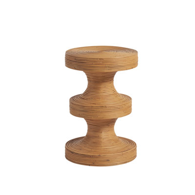 Pedestal End Table
