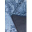Tapis décoratif bleu à motif tissé rétro-1047911024