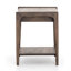 Deviney 1 - Drawer Solid Wood Nightstand