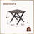 Patio Side Table, Weather Resistant Outdoor Square Coffee Table