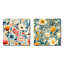 Alpharetta - Ensemble de 2 collages carrés floraux-101848459-101848465