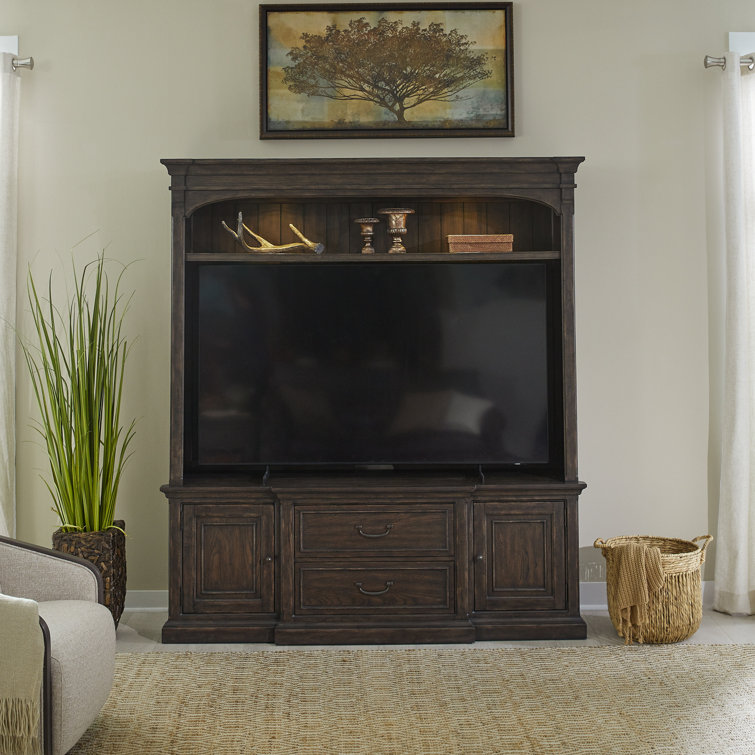 Trelawny Entertainment Center for TVs up to 75" w/ LED Lighting