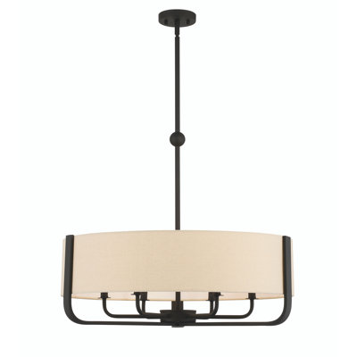 Varcesile 6 - Light Dimmable Drum Chandelier