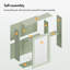 Chester Wall Mounted Bathroom Mirror Cabinet