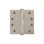 4 in. H x 4 in. W Brass Butt Bearing Door Hinge