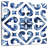Kerner Cobalt Tile VI-109382837