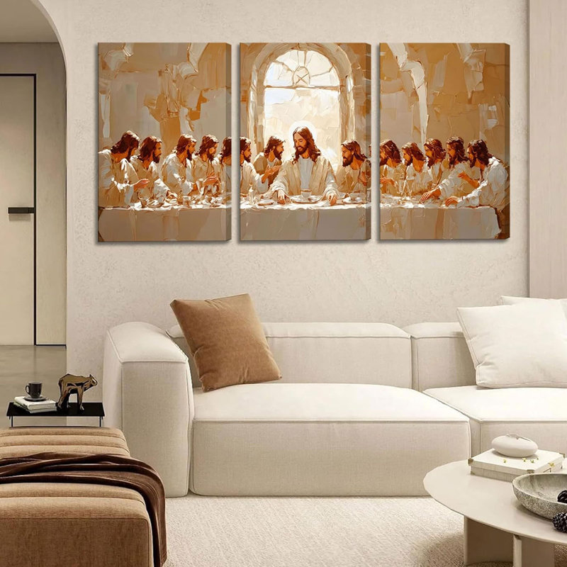 3 Piece Wrapped Canvas Print, 60 cm H x 40 cm W