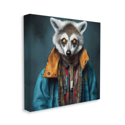 " Raccoon With Stylish Jacket "
