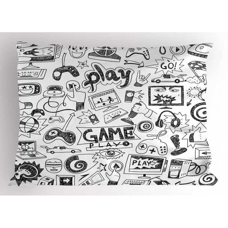 Teen Machine Tufted Sham Set, King