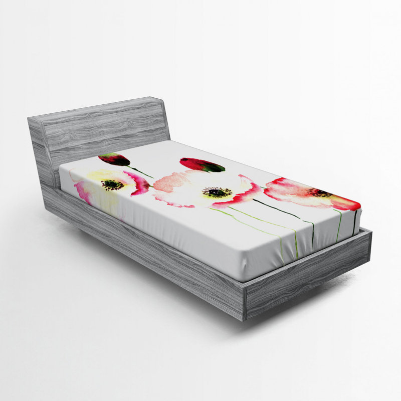 Drap-housse en microfibre Poppy, Simple TG