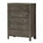 Elegant Transitional Storage Chest In Gray
