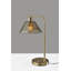 Lampe de bureau en métal Anastasia