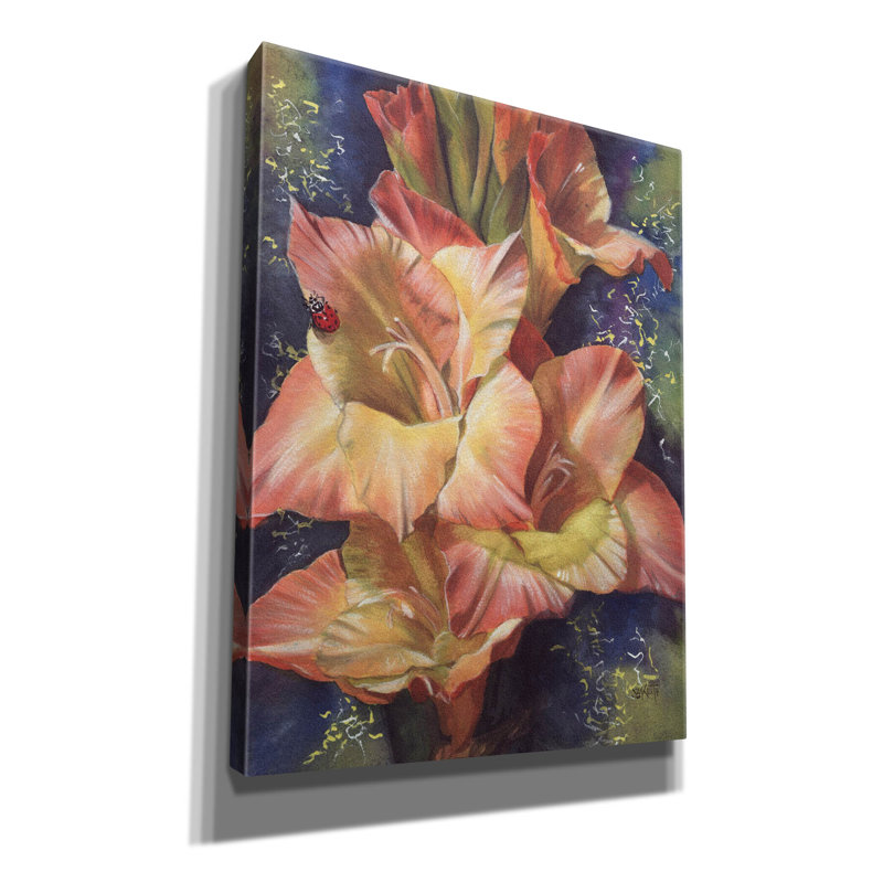 «Afprès» par Barbara Keith, art mural sur toile, H 16 po x l 12 po x P 0,75 po
