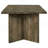 Roman Mango Brown Rectangular Double V-Leg Dining Table
