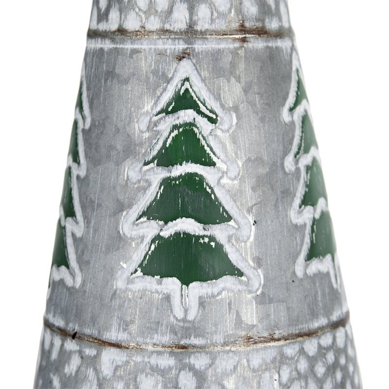5.5X5.5X13.5" Tree Cone Table Décor