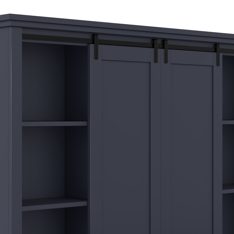 Armoire de rangement Gallitzin, Bleu