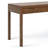 Hollander 60"W Solid Wood Large Desk, Contemporary Style with Keyboard Tray and 2 Drawers-1688886891