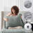 Bed-in-A-Bag Reversible Comforter Set with Bed Sheets & Memory Foam Cooling Pillows-115995422-115995416