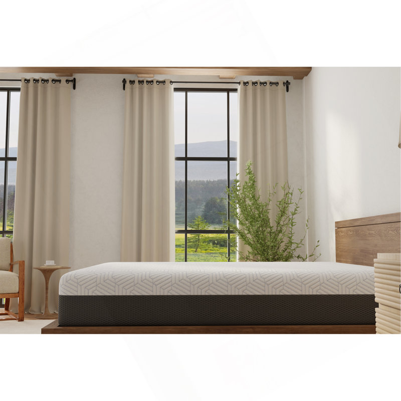 Fria 12 Inch Soft Mattress With Cooling Cover, Twin