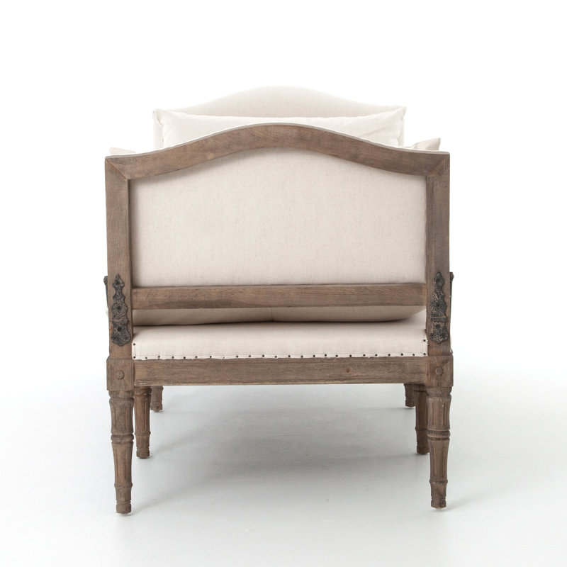 Allison Chaise Lounge, Brussels Natural, Weathered Brown
