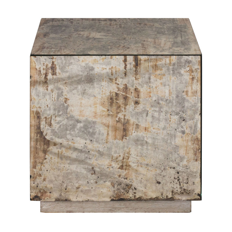 Cubo End Table, Brown