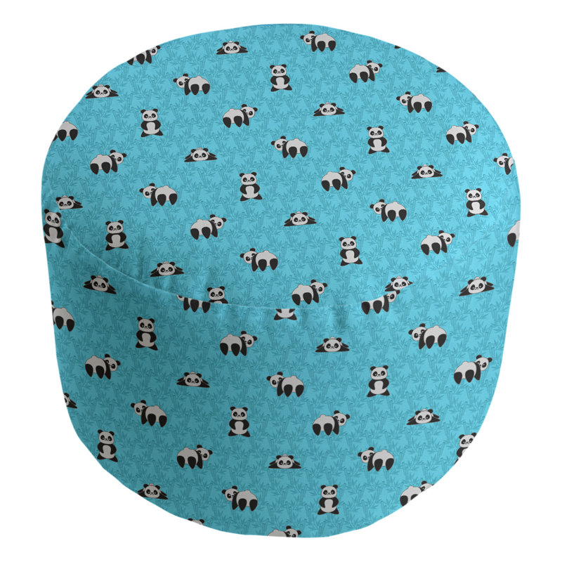 Repose-pieds Avicia, Bleu Maya / noir