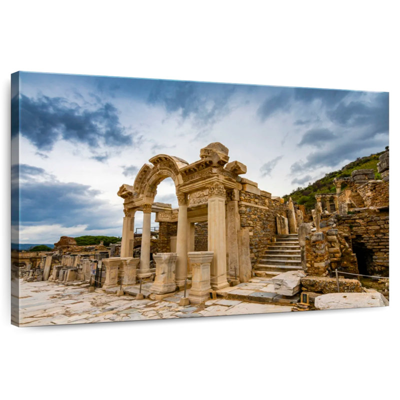 Ravi Ephesus Ruins, 30" H x 45" W