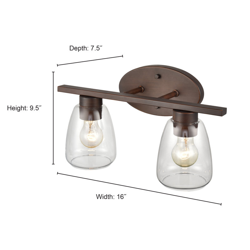 Éclairage pour meuble-lavabo en nickel brossé à intensité variable Algy, 2
