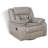 Juwan Upholstered Swivel Glider Recliner Chair Taupe-1057062486