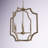 6 - Light Dimmable Lantern Geometric Chandelier-32971097