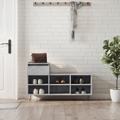 6 Pair Shoe Storage Cabinet
