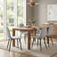 Chaise d'appoint en acier touffeté gris clair Boinotre