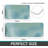 Minimalist Sage Green Gradient Solid Tone 2 PC Kitchen Rugs, Kitchen Baking Room