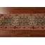 Geometric Wool Traditional Oriental Runner Rug 3x8