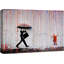 Banksy, arc-en-ciel coloré, un homme et une fille graffiti, Street Art Home Decor, impression sur toile-97558488-97558487-119461166