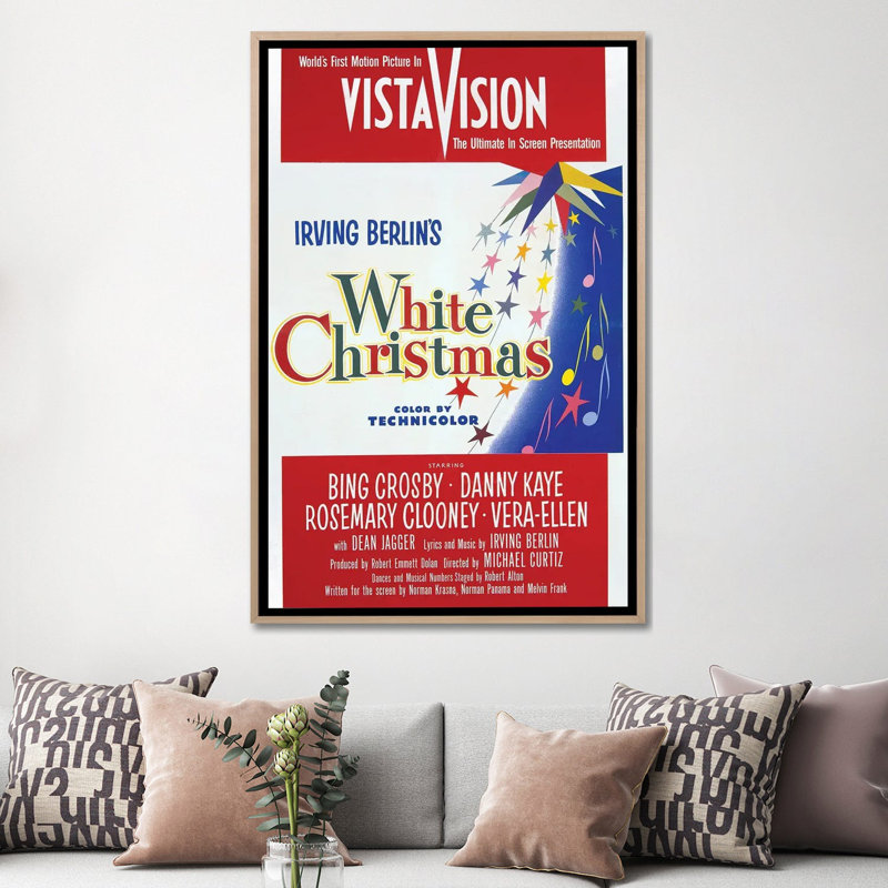 Blanc blanc - reproduction d'art murale - toile encadrée, H 60 po x l 40 po, Framed Print without Mat, Beige