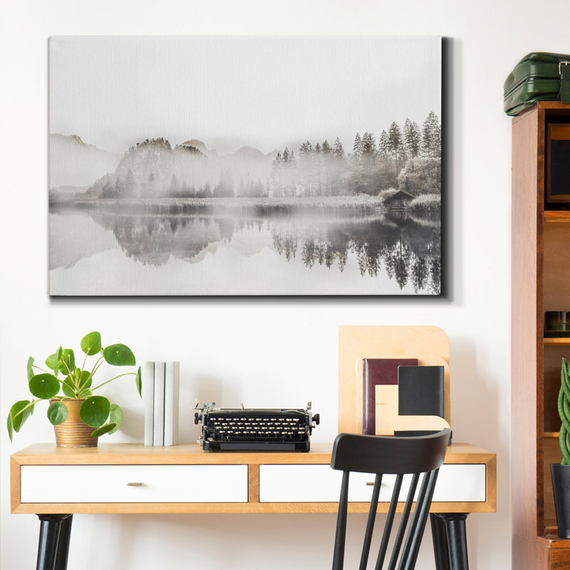 Taupe Morning Mood - impression sur toile tendue, H 18 po x l 12 po x P 1 po