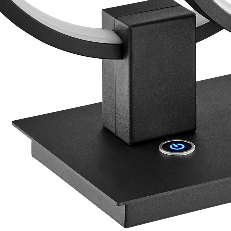 Metal Novelty Lamp, Matte Black