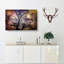 Weeping Willow Tree in Abstract - Wrapped Canvas-55302679
