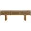 Lockett Solid Wood Sled Coffee Table with Storage