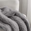 Couvre-lit double en fausse fourrure Sherpa, gris, doudou, cadeaux pour femmes, molleton doux, moelleux, épais, vison, couverture épaisse, lit simple, canapé, chambre, dortoir, gris, 60 x 80