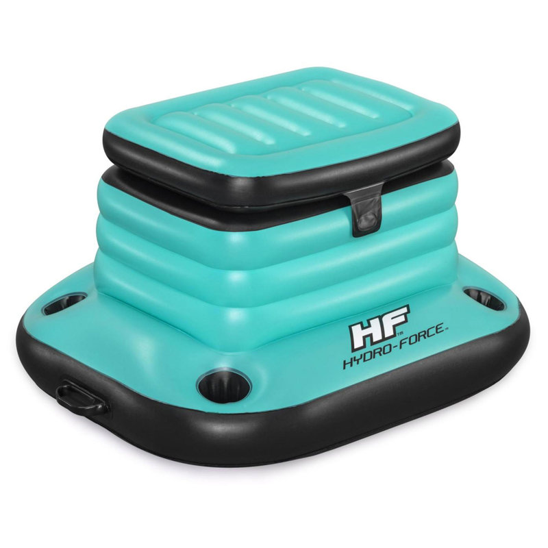 Bestway Hydro Force Glacial Sport 9.43 Gallon Inflatable Cooler, Teal (8 Pack)