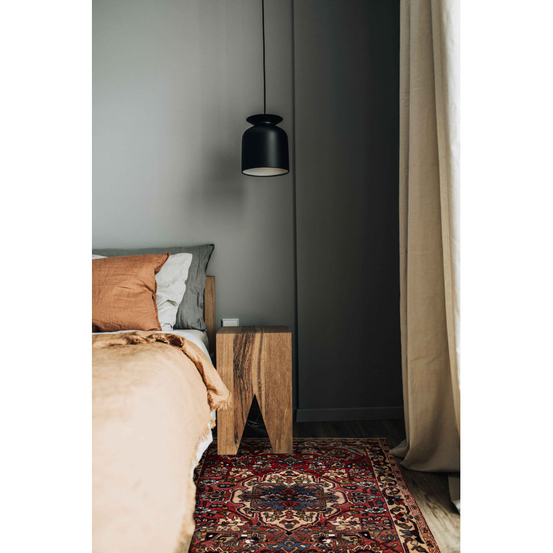 Tapis rouge Andelz 4 pi 9 po x 6 pi 9 po