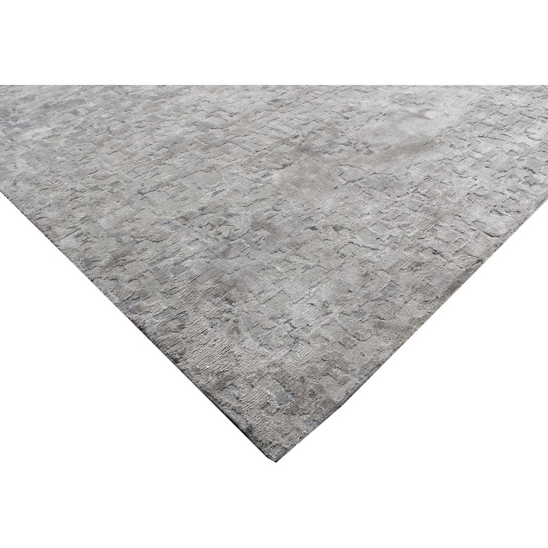 Area Rug in Gray, Rectangle 2' x 3'