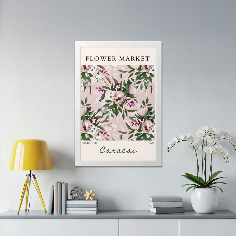 Colfax Single Picture Frame Print, White, 76.2cm H x 50.8cm W